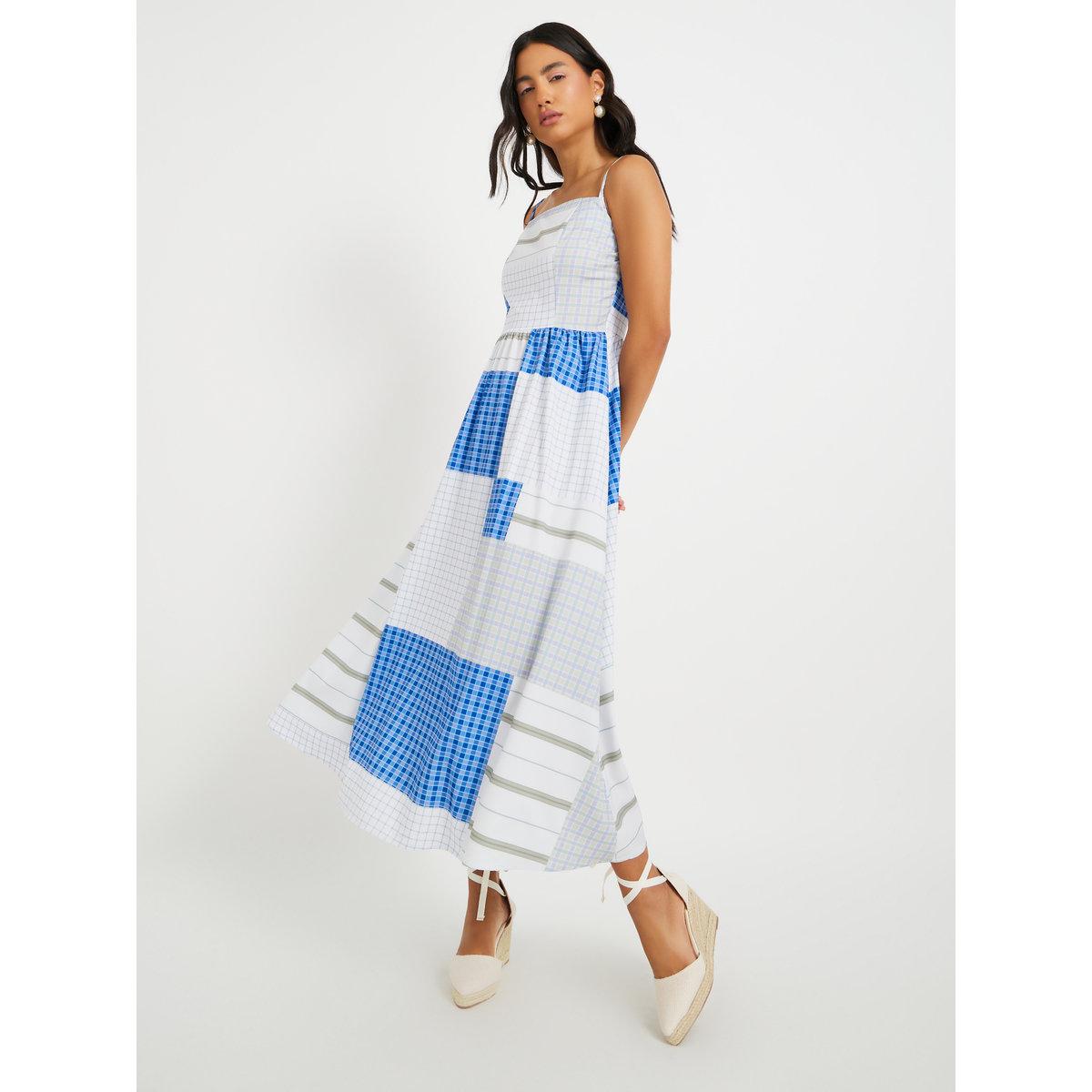 Styli Printed Strappy A-Line Maxi Dress-women-clothing-dresses-image-2