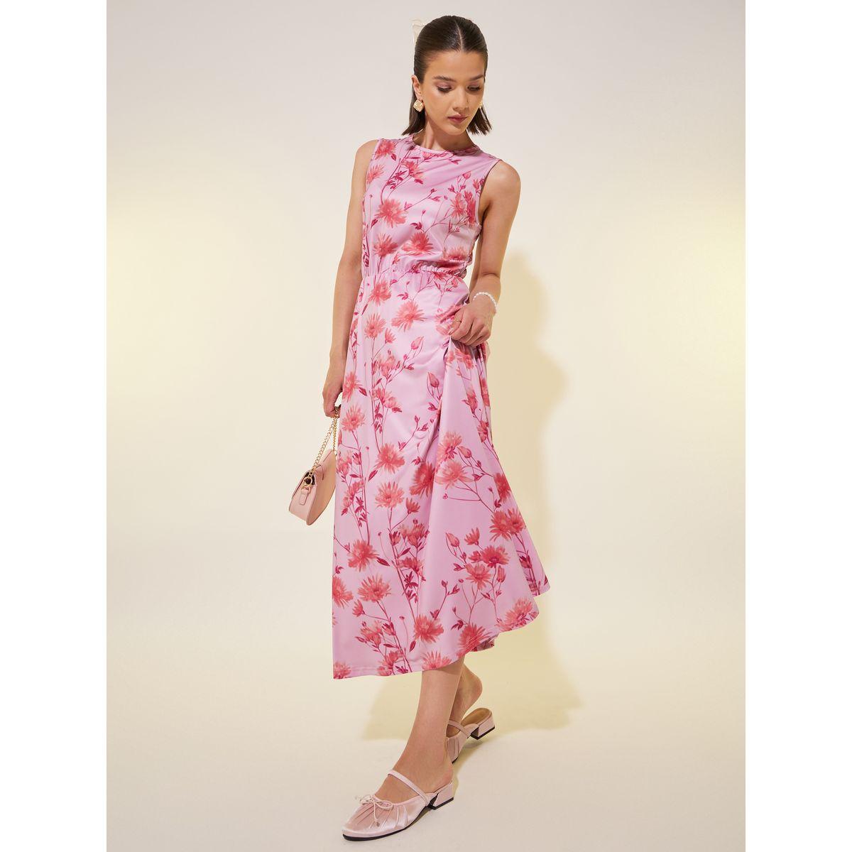Styli All-Over Floral Print Sleeveless Maxi Dress-women-clothing-dresses-image-1