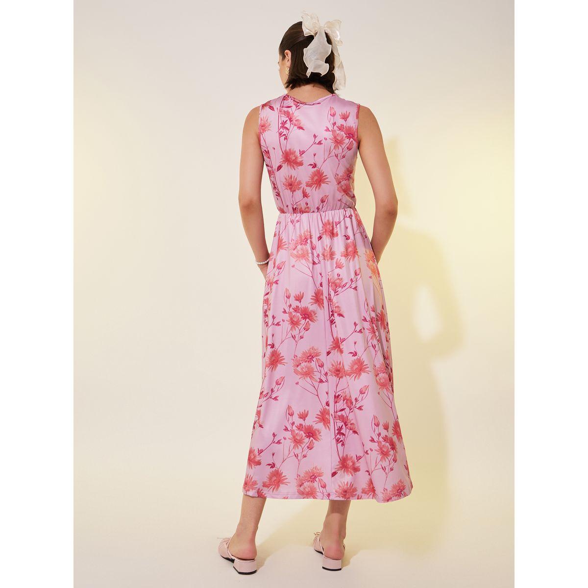 فستان طويل بلا أكمام مطبع بزهور-women-clothing-dresses-image-5