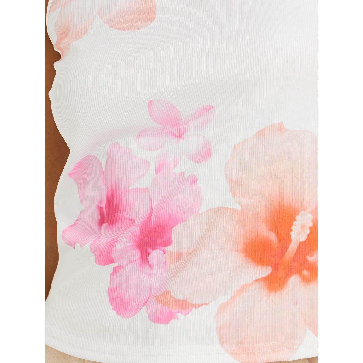 بلوزة بلا أكمام مطبعة بزهور مع ياقة دائرية-women-clothing-shirtsandblouses-blouses-image-5