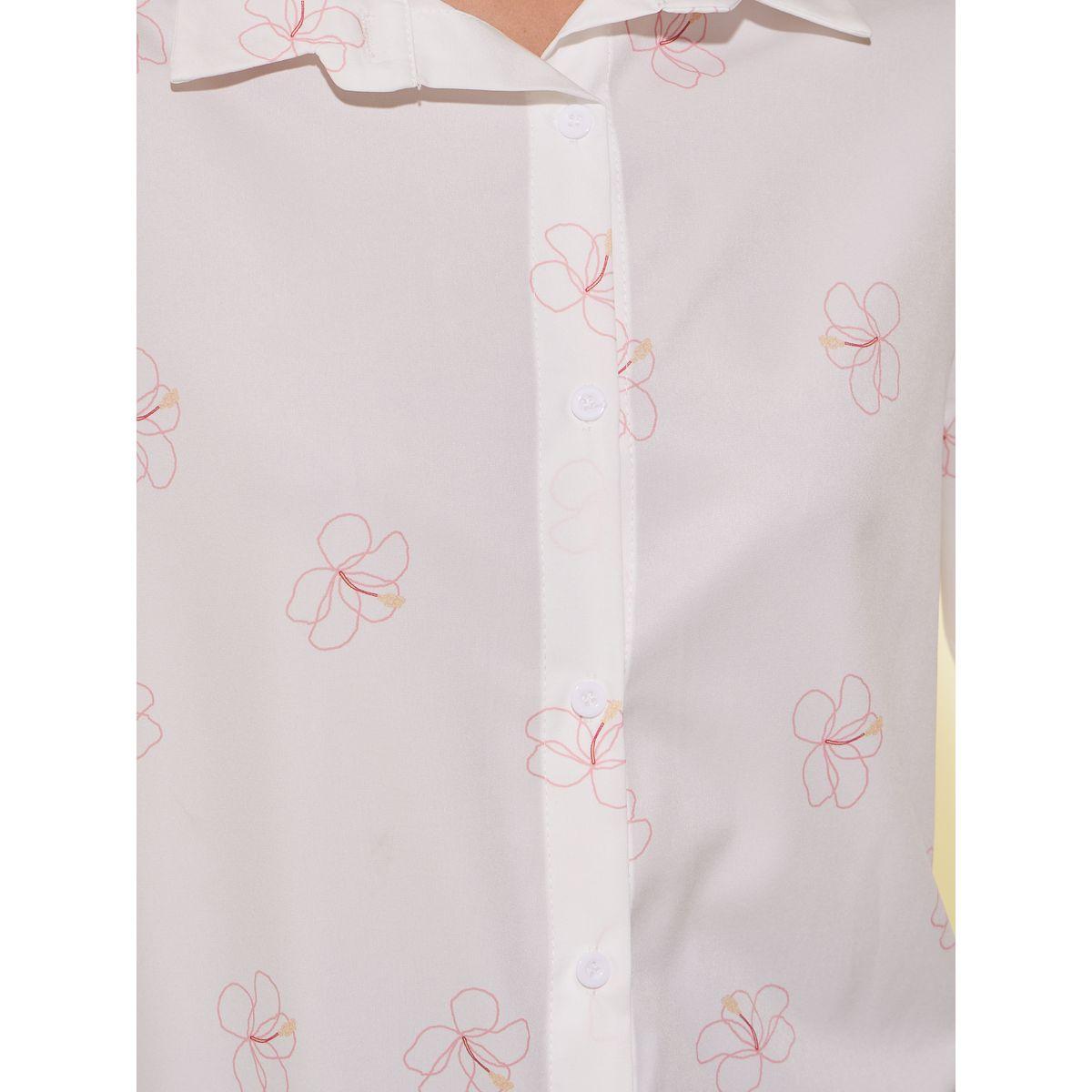 Styli Floral Print Oversized Spread Collar Shirts-women-clothing-shirtsandblouses-shirts-image-4