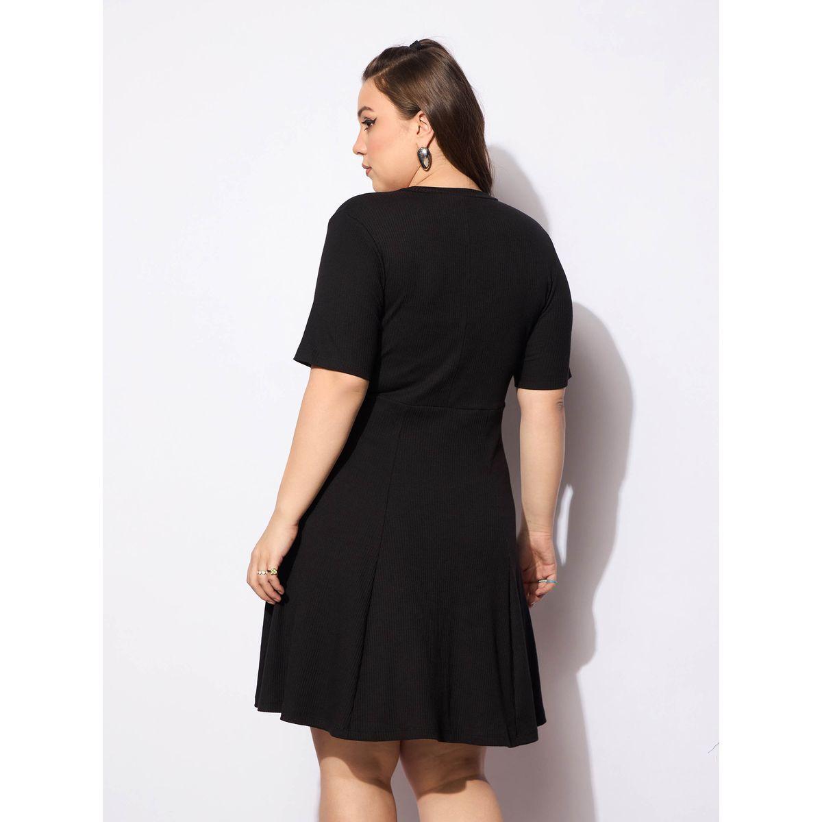 فستان بطول الركبة ومقاس كبير مع ياقة دائرية-women-clothing-dresses-image-5