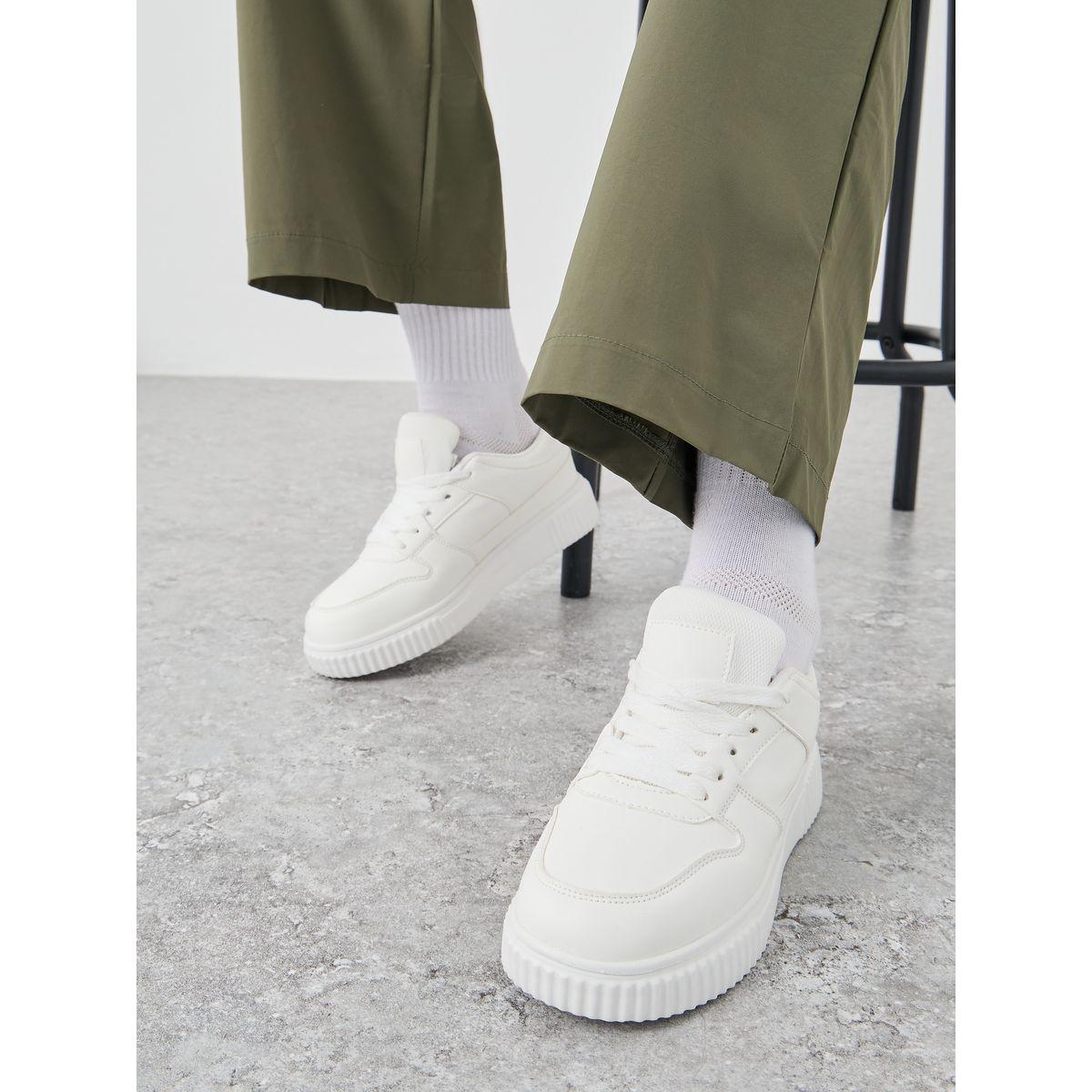 Styli Platform Sole Lace Up Sneakers-women-shoes-sneakers-image-1