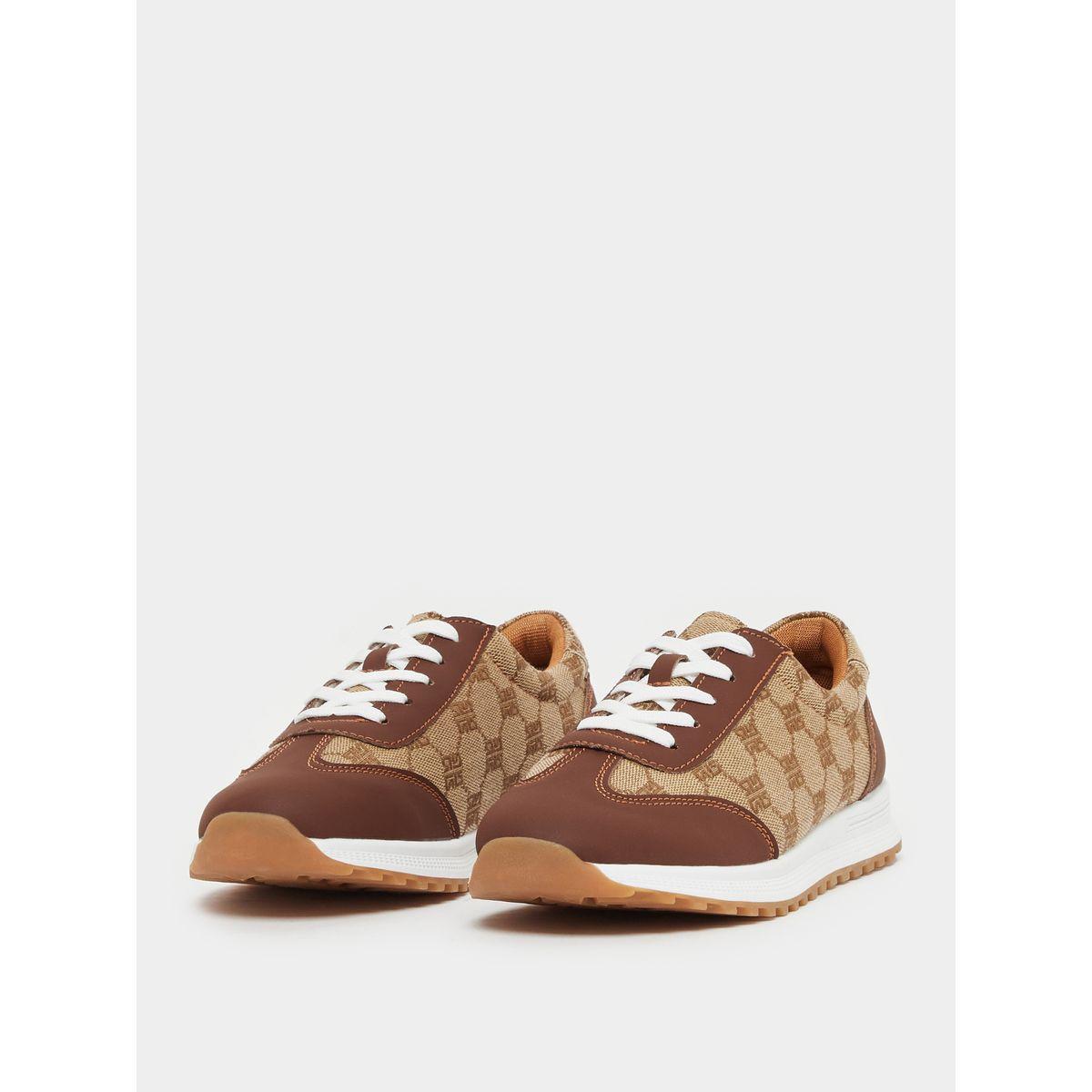 Styli Printed Lace Up Sneakers-women-shoes-sneakers-image-2