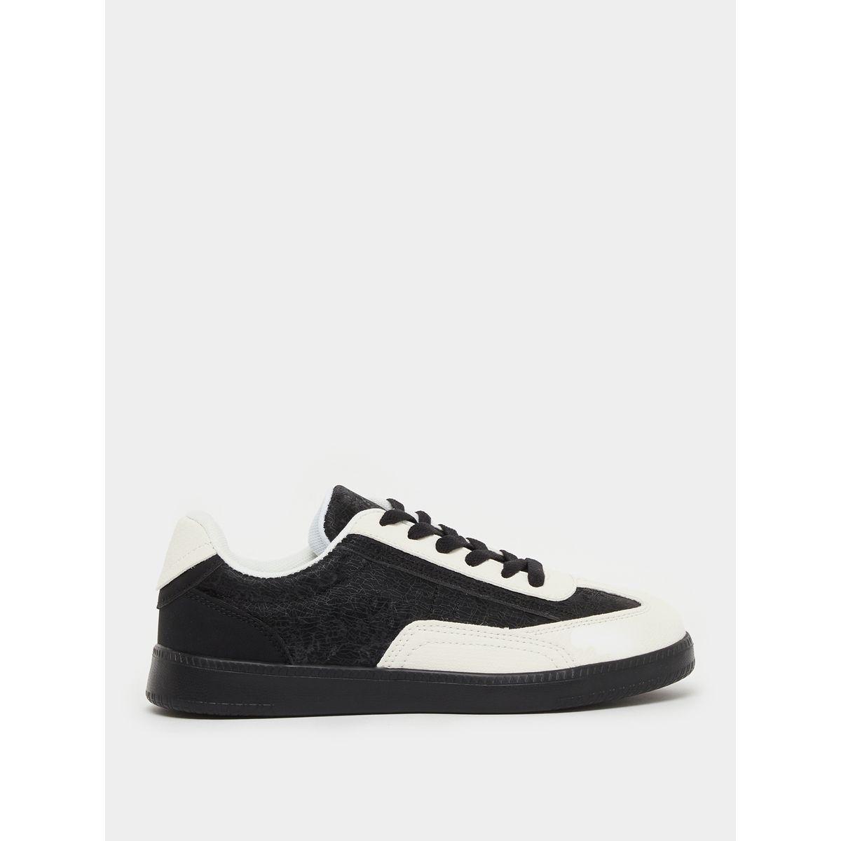 Styli Color Block Lace Up Sneakers-women-shoes-sneakers-image-2