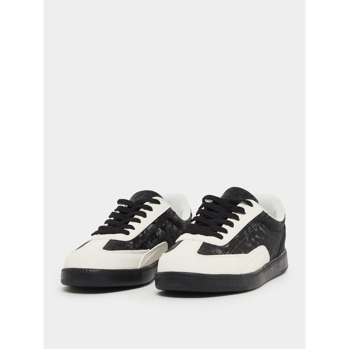 Styli Color Block Lace Up Sneakers-women-shoes-sneakers-image-3