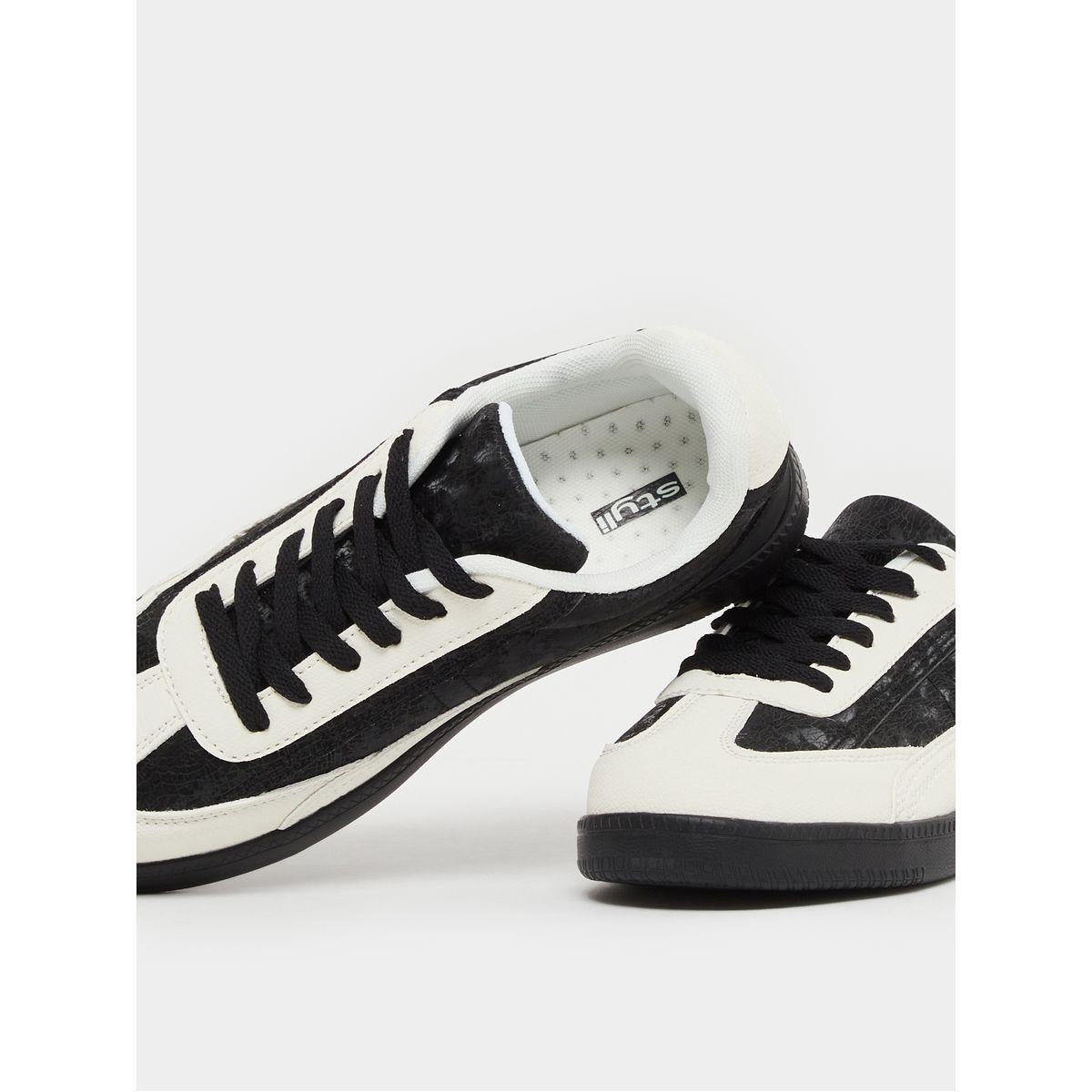 Styli Color Block Lace Up Sneakers-women-shoes-sneakers-image-4