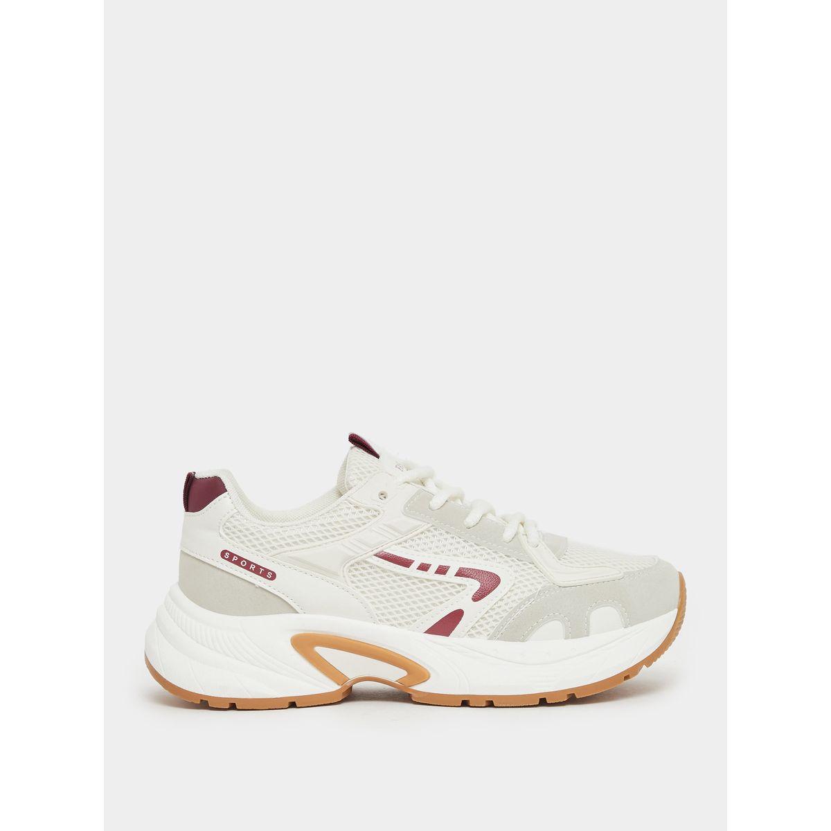 Styli Chunky Sole Lace Up Sneakers-women-shoes-sneakers-image-1