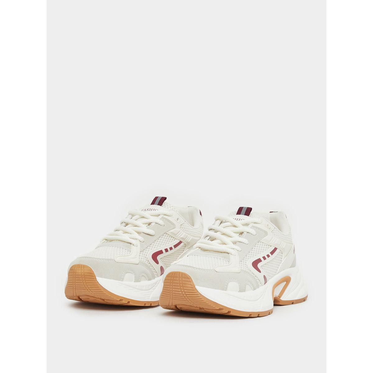 Styli Chunky Sole Lace Up Sneakers-women-shoes-sneakers-image-2
