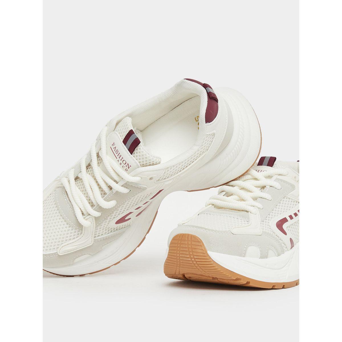 Styli Chunky Sole Lace Up Sneakers-women-shoes-sneakers-image-3