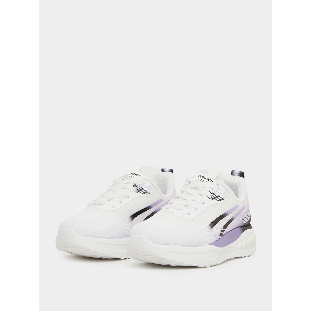 Styli Textured Lace-Up Sneakers-women-shoes-sneakers-image-2