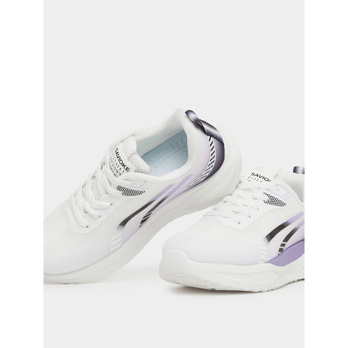 Styli Textured Lace-Up Sneakers-women-shoes-sneakers-image-3