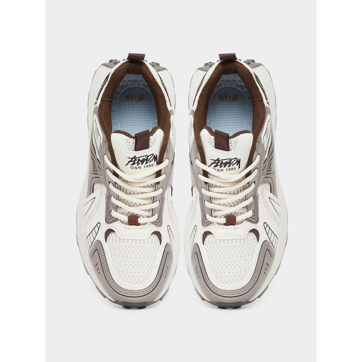 Styli Chunky Sole Lace Up Sneakers-women-shoes-sneakers-image-5