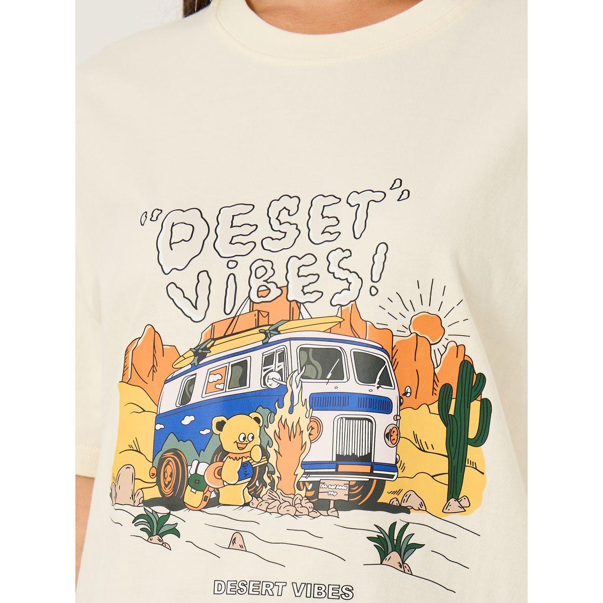 تيشيرت بياقة دائرية وطبعة جرافيك-women-clothing-tshirts-image-3