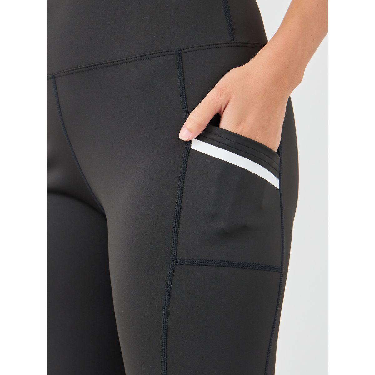 Styli Side Pocket Reflective Detail Raw Edge Leggings-women-clothing-sportswearandactivewear-bottoms-leggings-image-4