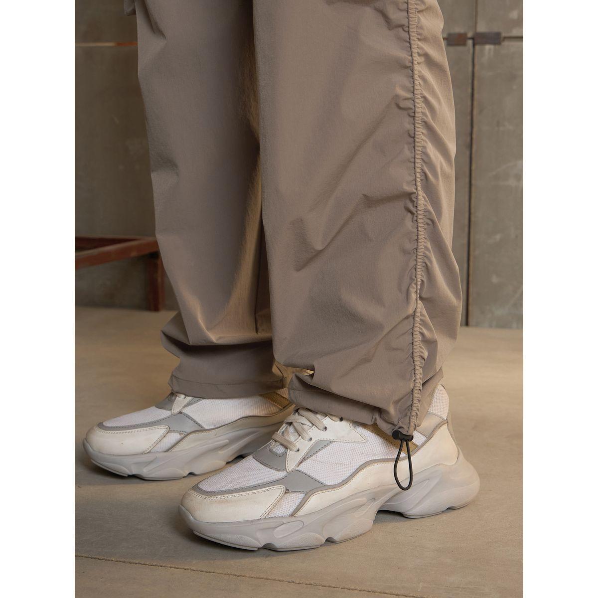 Sassafras Side Ruched Baggy Parachute Pants-men-clothing-bottoms-joggers-image-4