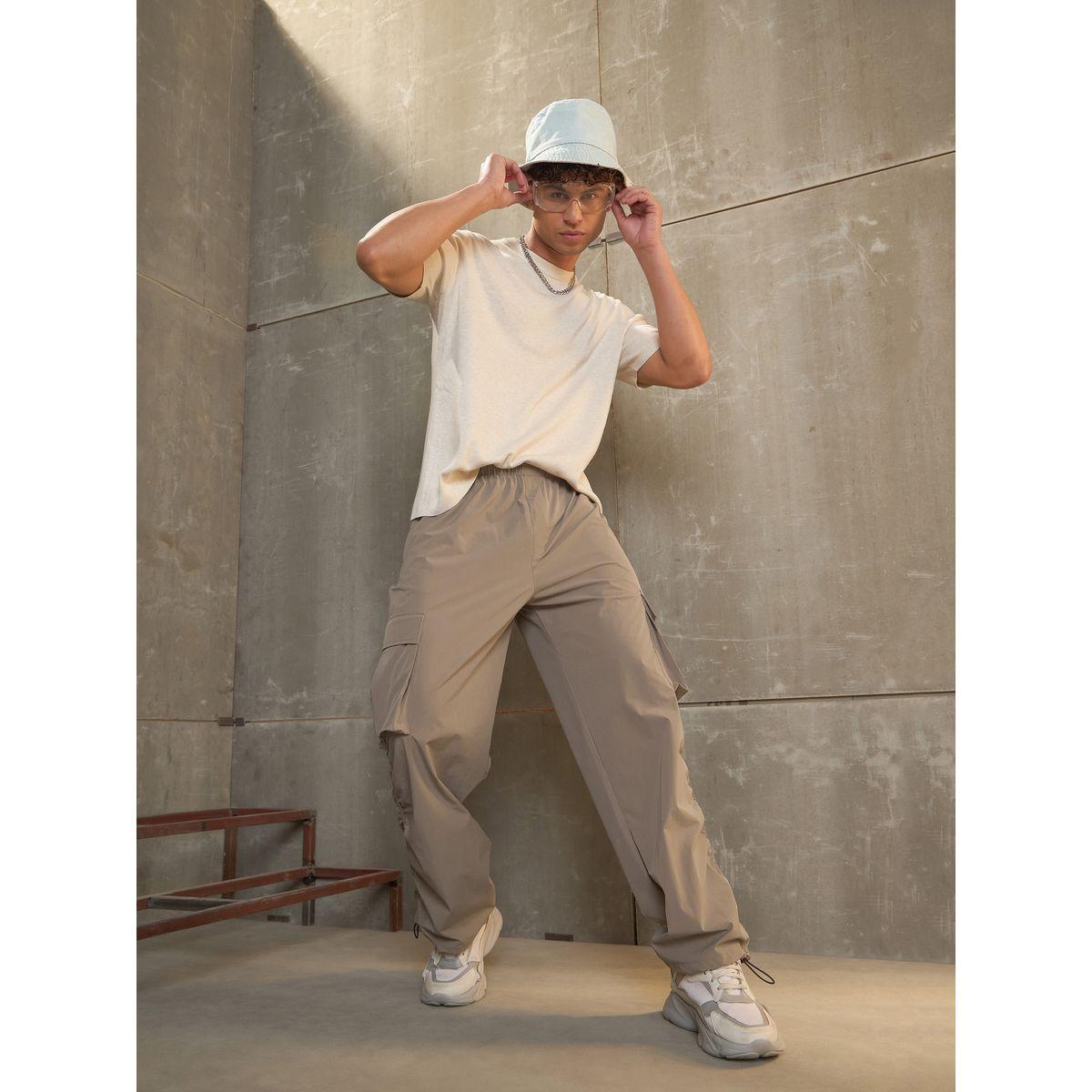 Sassafras Side Ruched Baggy Parachute Pants-men-clothing-bottoms-joggers-image-7