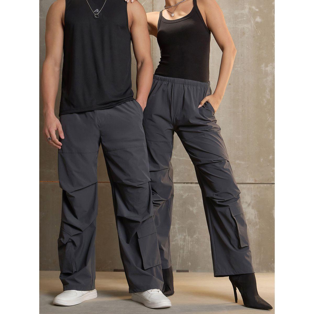Sassafras Pleated Knee Baggy Parachute Pants-men-clothing-bottoms-joggers-image-1
