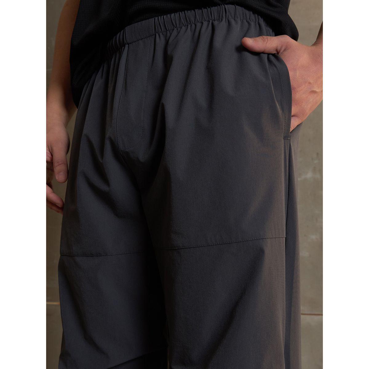 Sassafras Pleated Knee Baggy Parachute Pants-men-clothing-bottoms-joggers-image-4