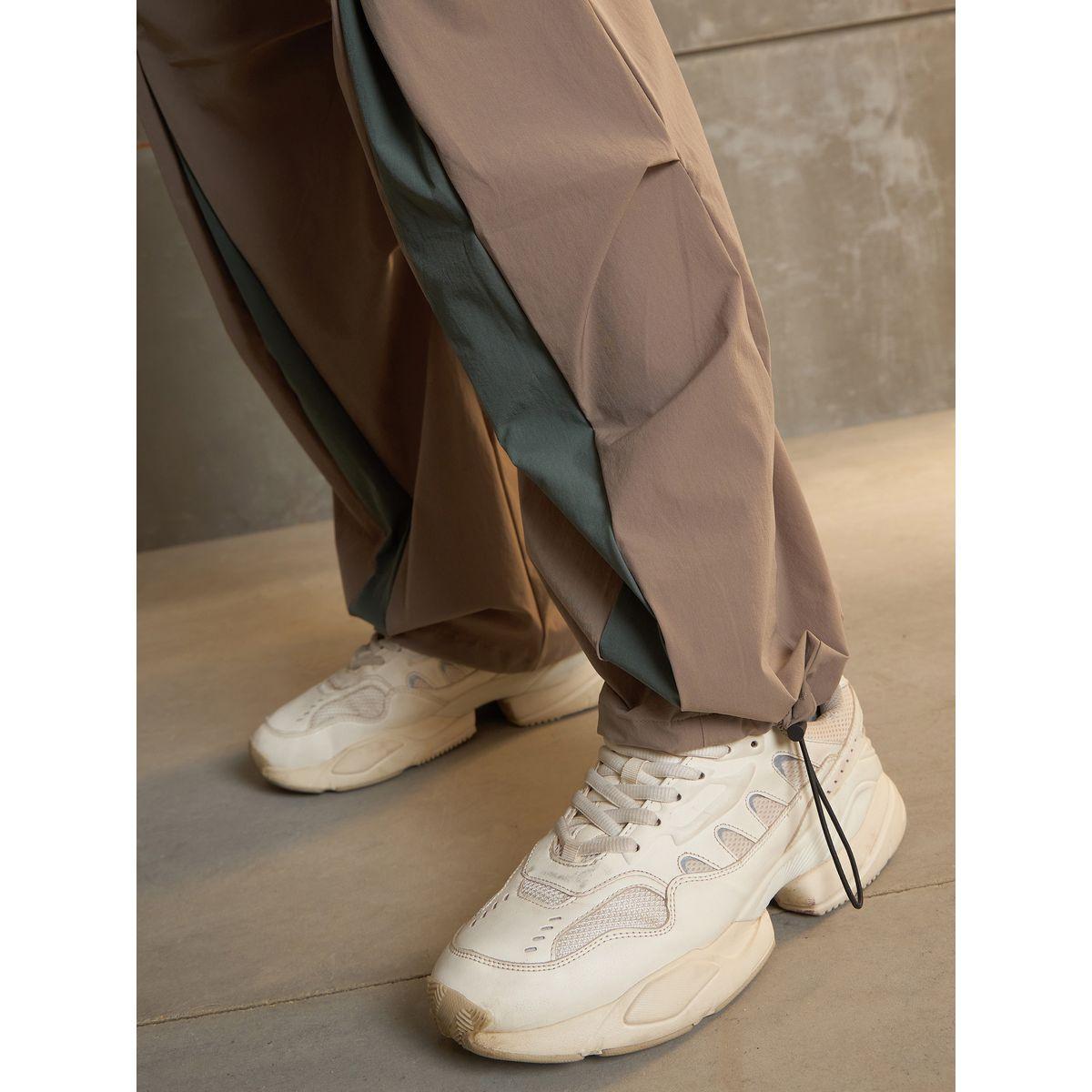 Sassafras Front Invert Pleat Baggy Parachute Pants-men-clothing-bottoms-joggers-image-4
