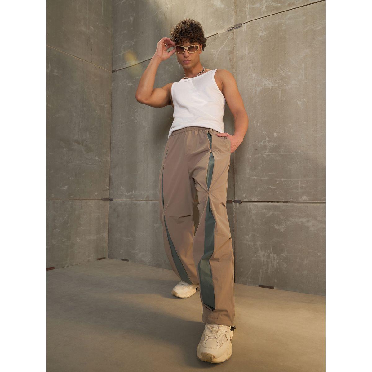 Sassafras Front Invert Pleat Baggy Parachute Pants-men-clothing-bottoms-joggers-image-7
