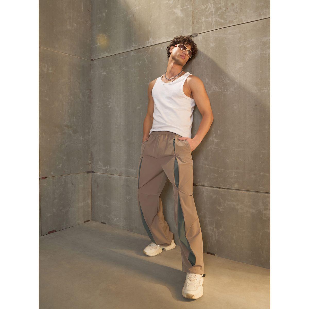 Sassafras Front Invert Pleat Baggy Parachute Pants-men-clothing-bottoms-joggers-image-8