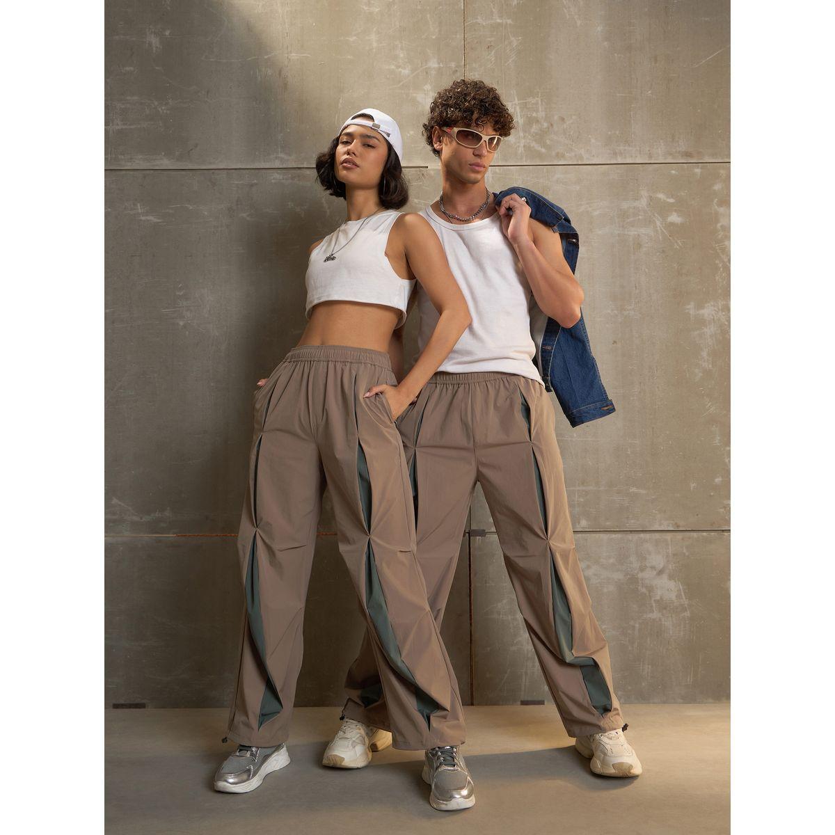 Sassafras Front Invert Pleat Baggy Parachute Pants-men-clothing-bottoms-joggers-image-9