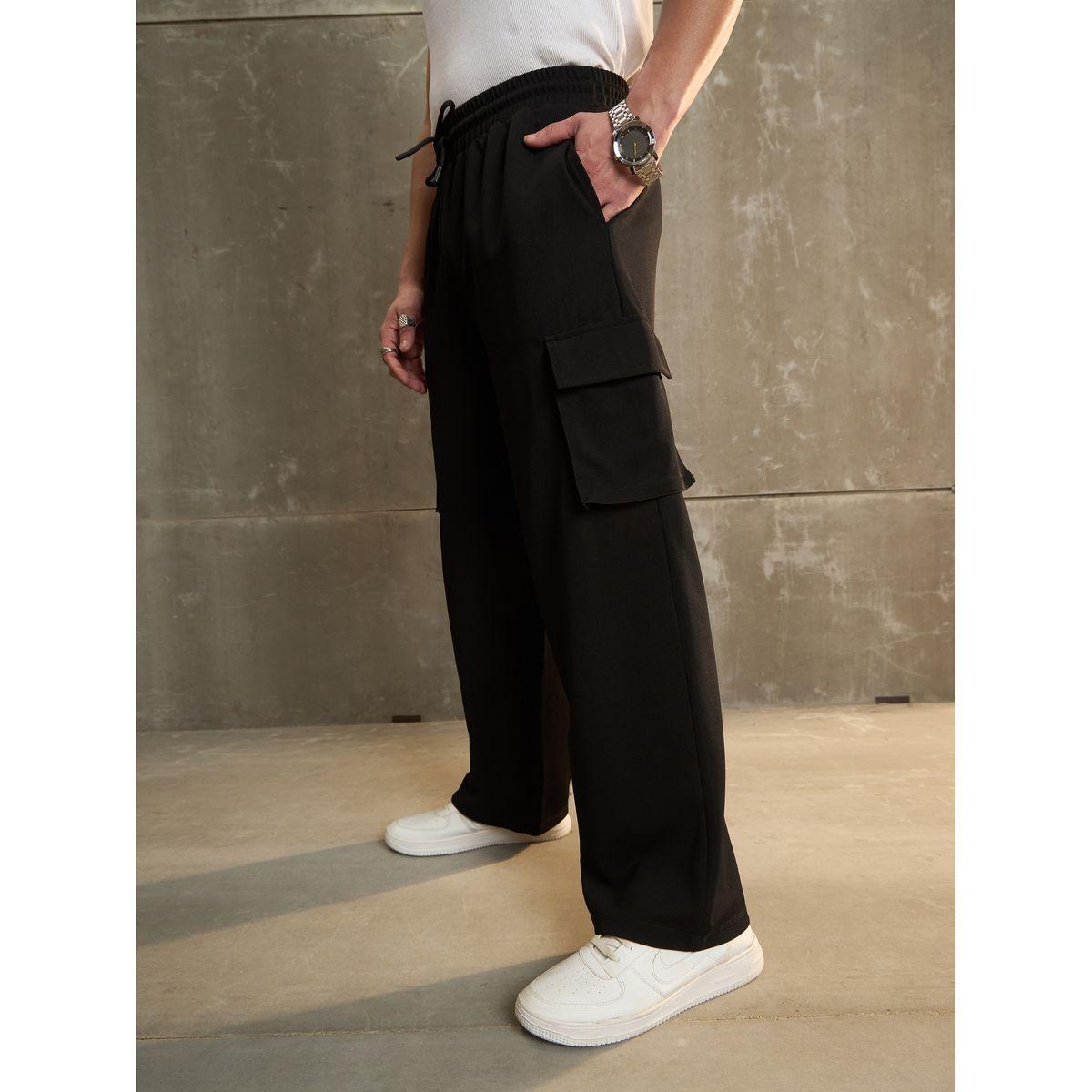 Sassafras Mid Rise Regular Fit Pants with Side Pockets-women-clothing-bottoms-trousers-image-3