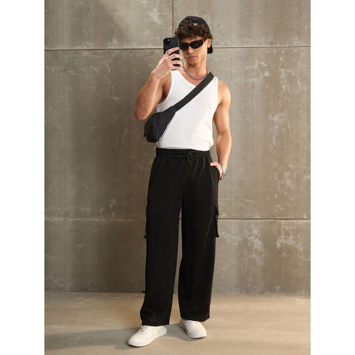 Sassafras Mid Rise Regular Fit Pants with Side Pockets-women-clothing-bottoms-trousers-image-7