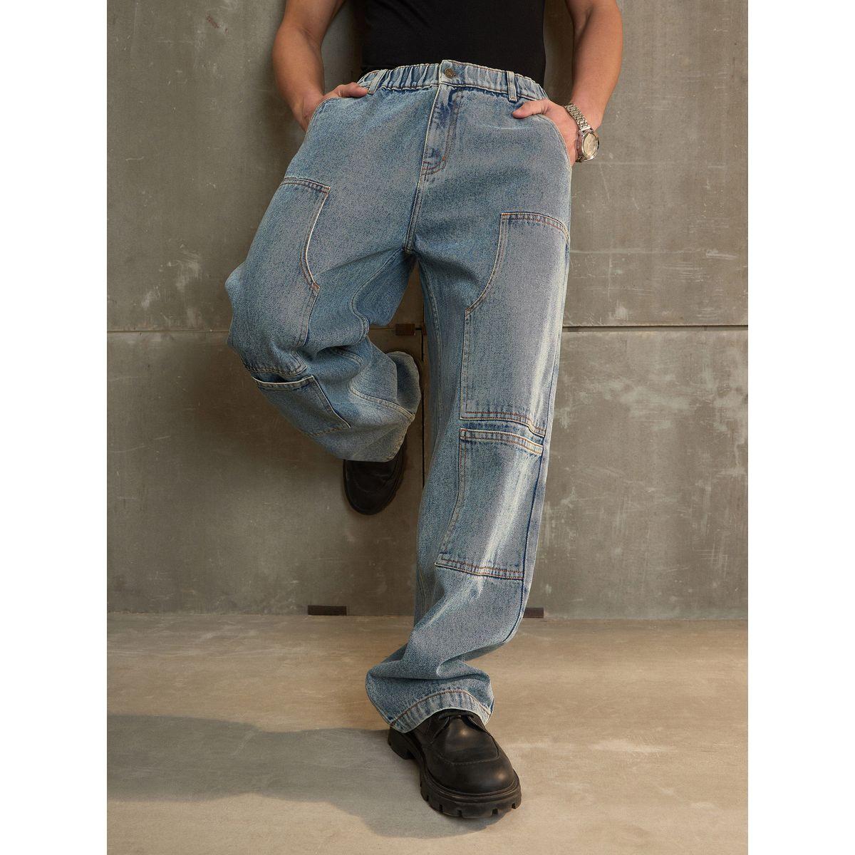 Sassafras Washed Wide Leg Carpenter Jeans-men-clothing-bottoms-jeans-image-8