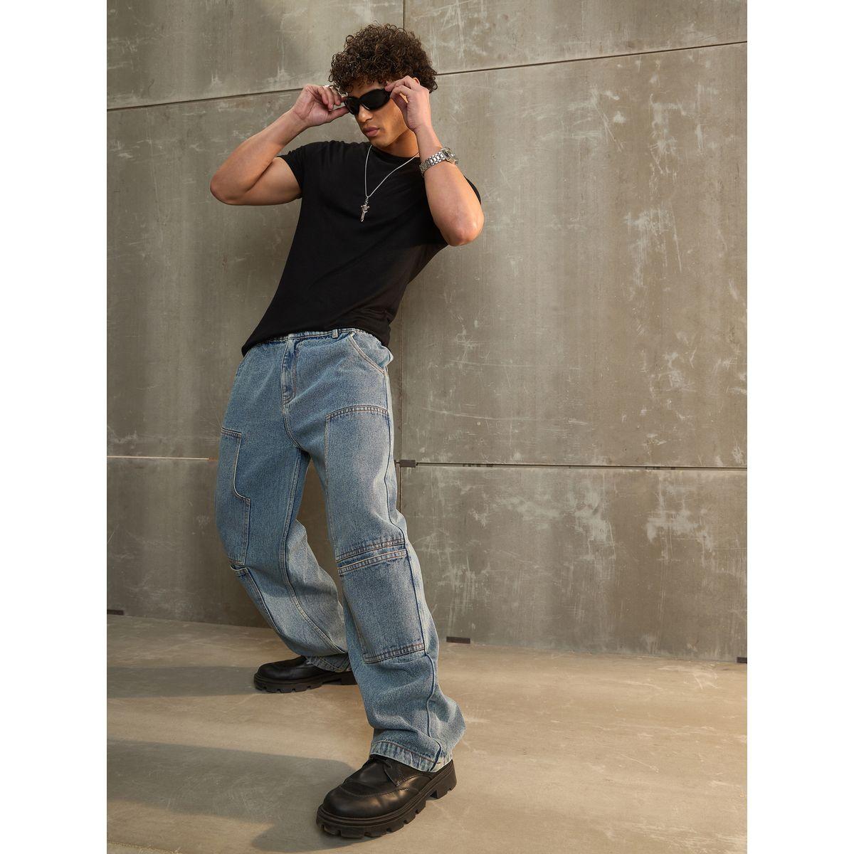 Sassafras Washed Wide Leg Carpenter Jeans-men-clothing-bottoms-jeans-image-9