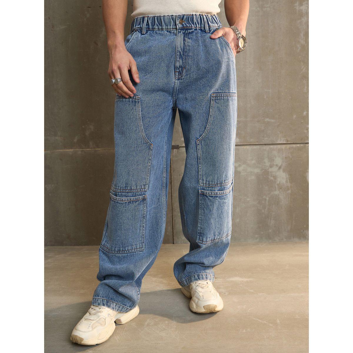 Sassafras Washed Wide Leg Carpenter Jeans-women-clothing-bottoms-jeans-image-1