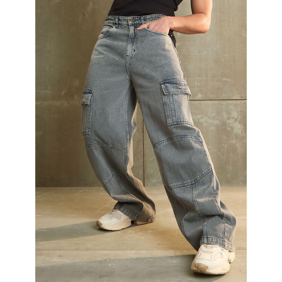 Sassafras Mid Rise Wide Leg Cargo Jeans-men-clothing-bottoms-jeans-image-8