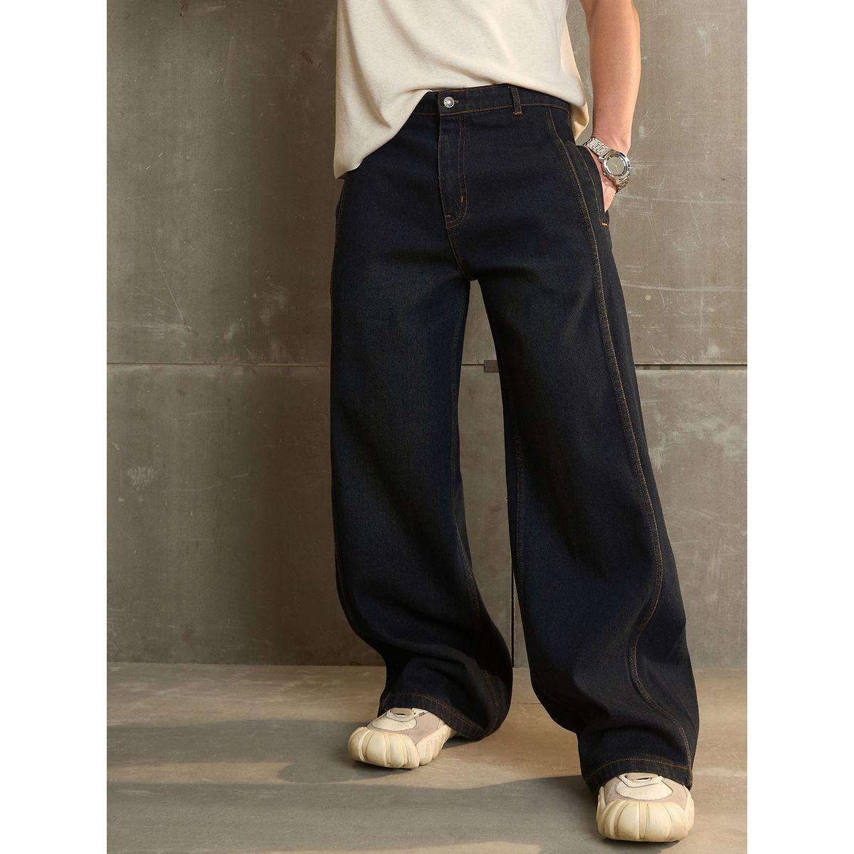 Sassafras Mid Rise Wide Leg Washed Jeans-men-clothing-bottoms-jeans-image-11