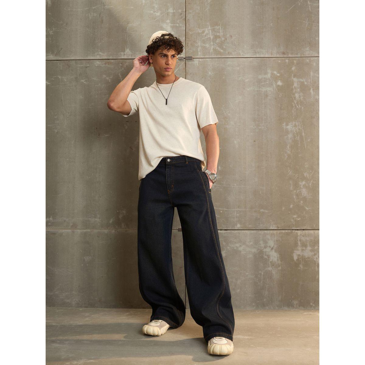 جينز بخصر متوسط وأرجل واسعة-men-clothing-bottoms-jeans-image-6