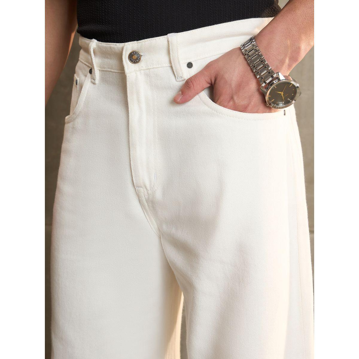 جينز سادة بأرجل واسعة وجيوب-men-clothing-bottoms-jeans-image-4