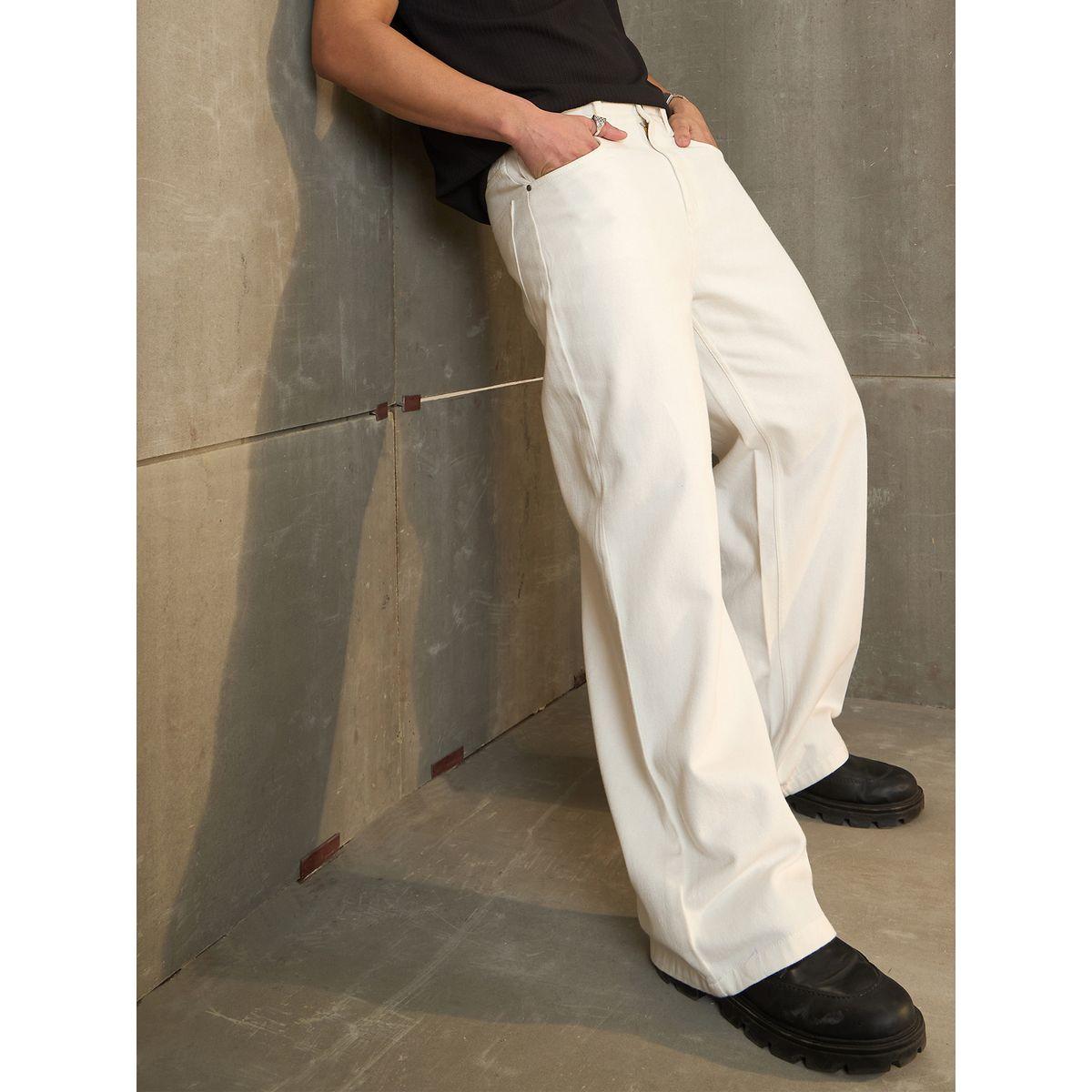 جينز سادة بأرجل واسعة وجيوب-men-clothing-bottoms-jeans-image-7