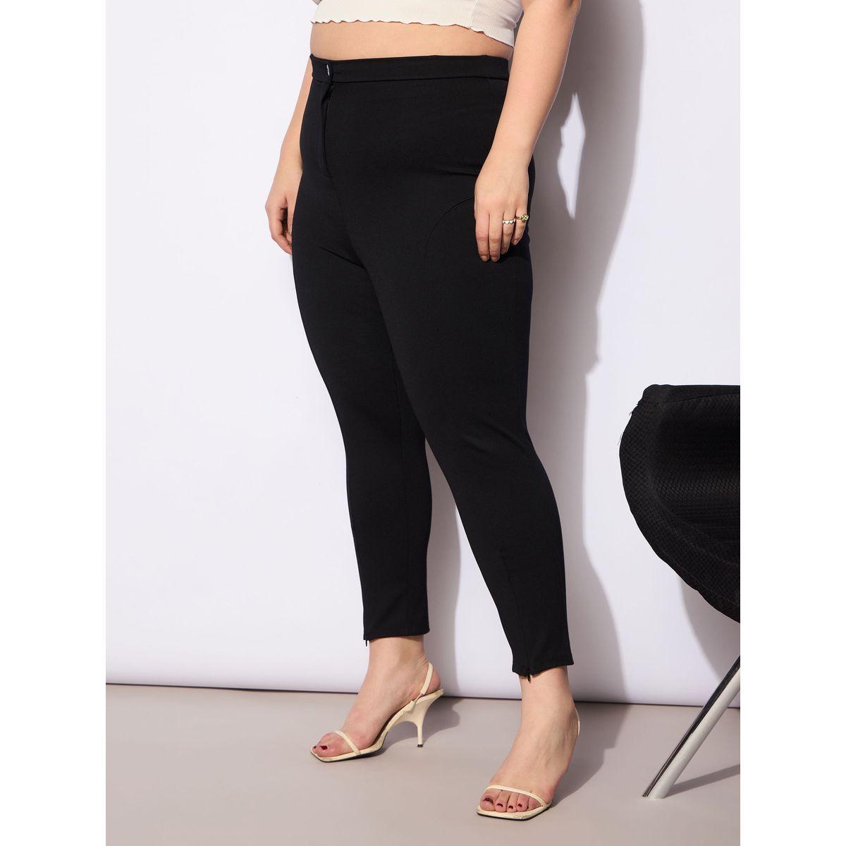 Sassafras Plus Size Mid Rise Regular Fit Pants-women-clothing-ethnicwear-bottoms-pants-image-3