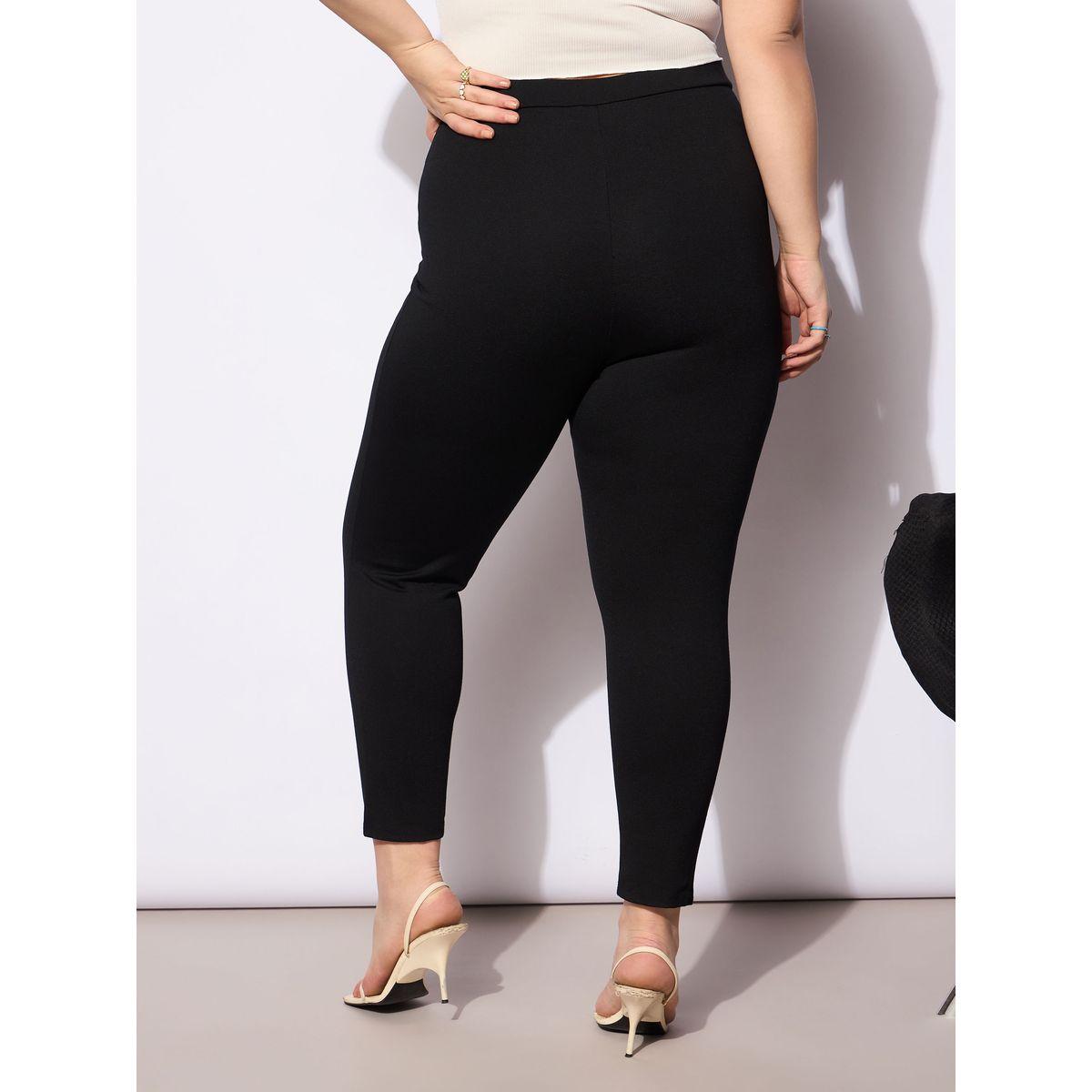 Sassafras Plus Size Mid Rise Regular Fit Pants-women-clothing-ethnicwear-bottoms-pants-image-5