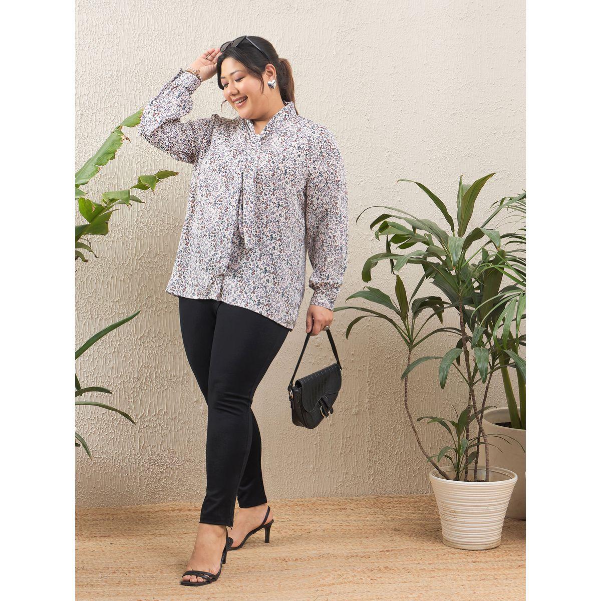 Sassafras Plus Size High Rise Side Zipper Hem Jeggings-women-clothing-bottoms-trousers-image-2