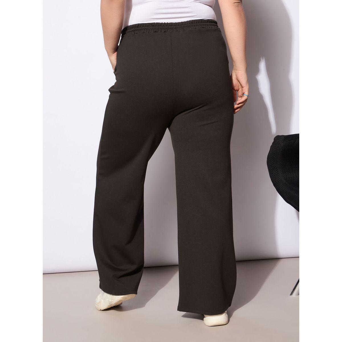 Sassafras Plus Size Regular Fit Pants with Drawstring-women-clothing-bottoms-trousers-image-5
