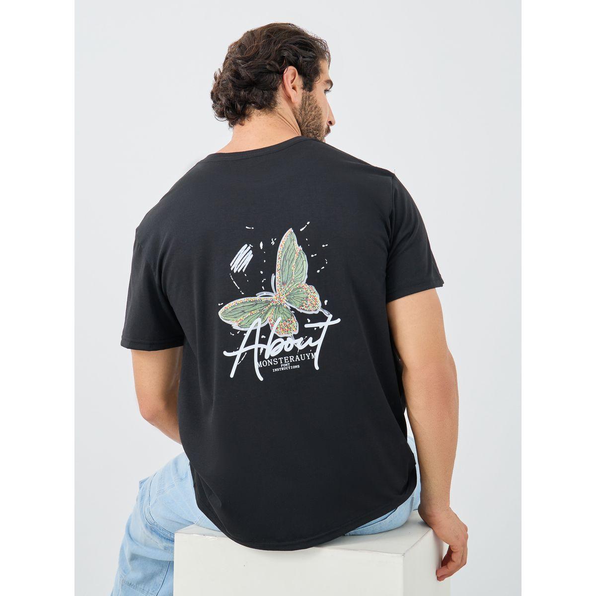 Styli Back Graphic Print Crew Neck Oversized T-Shirt-men-clothing-tshirtsandpolos-tshirts-image-1