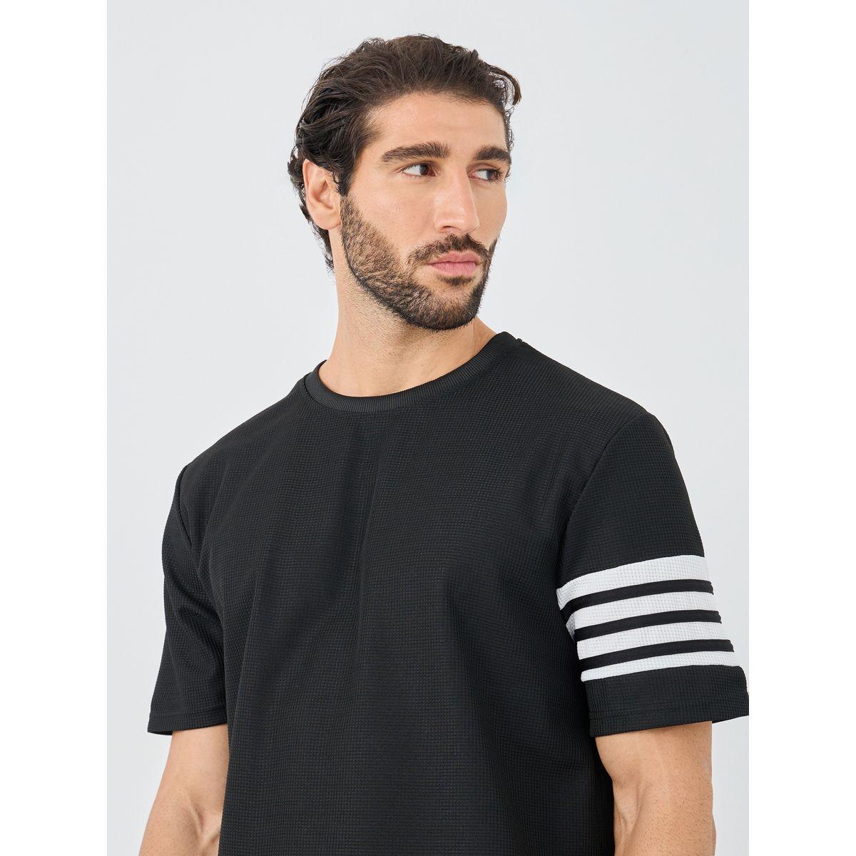 Styli Striped Short Sleeve Oversized T-Shirt-men-clothing-tshirtsandpolos-tshirts-image-3