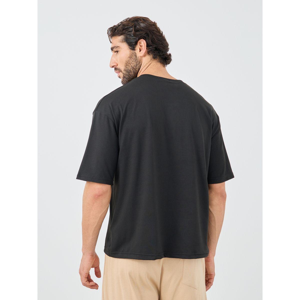 Styli Slogan Print Round Neck Oversized T-Shirt-men-clothing-tshirtsandpolos-tshirts-image-4