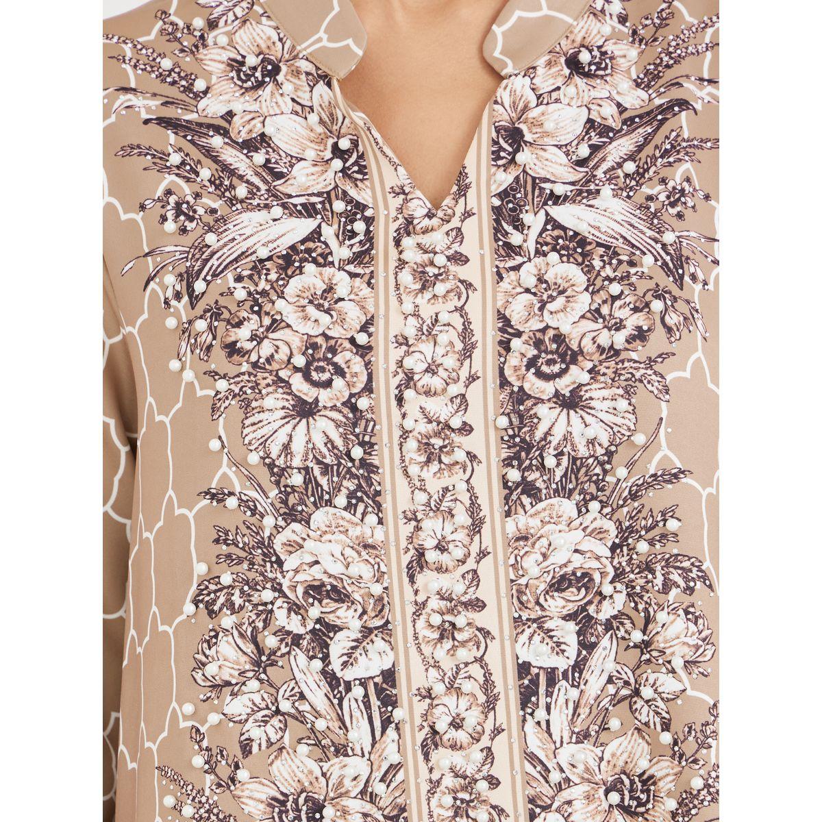 جلابية بطبعة زهور وياقة ماندارين-women-arabicclothing-jalabiyas-image-4