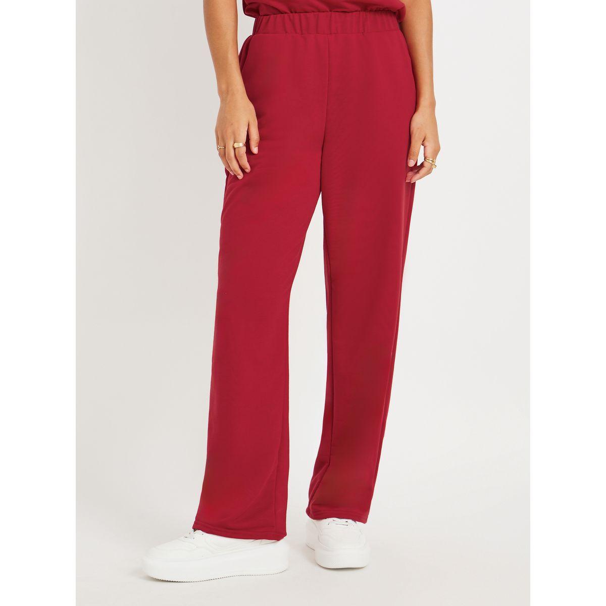 Styli Embroidered Round Neck T-Shirt and Pants Co-Ords-women-clothing-coordsets-image-5