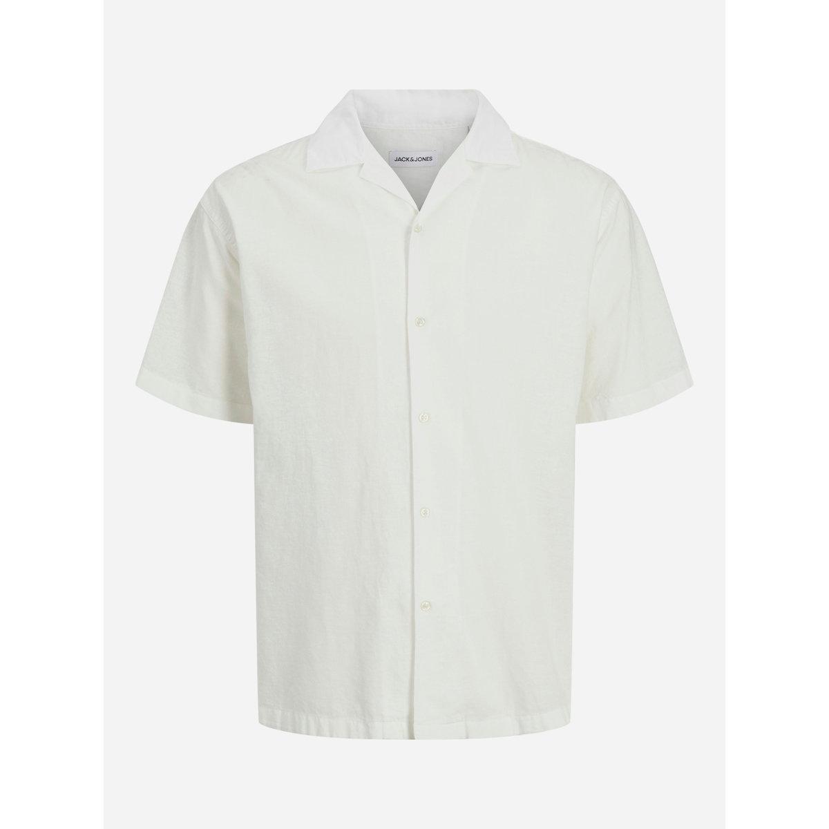 Jack & Jones Solid Resort Collar Regular Fit Shirt-men-clothing-shirts-image-1