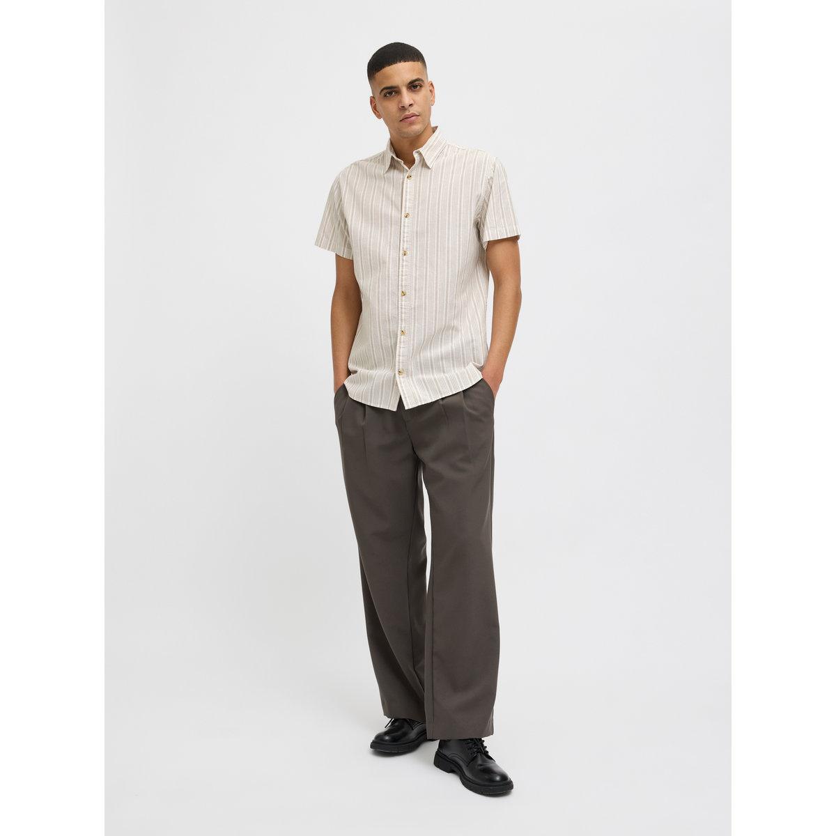 Jack & Jones Striped Spread Collar Regular Fit Shirt-men-clothing-shirts-image-2