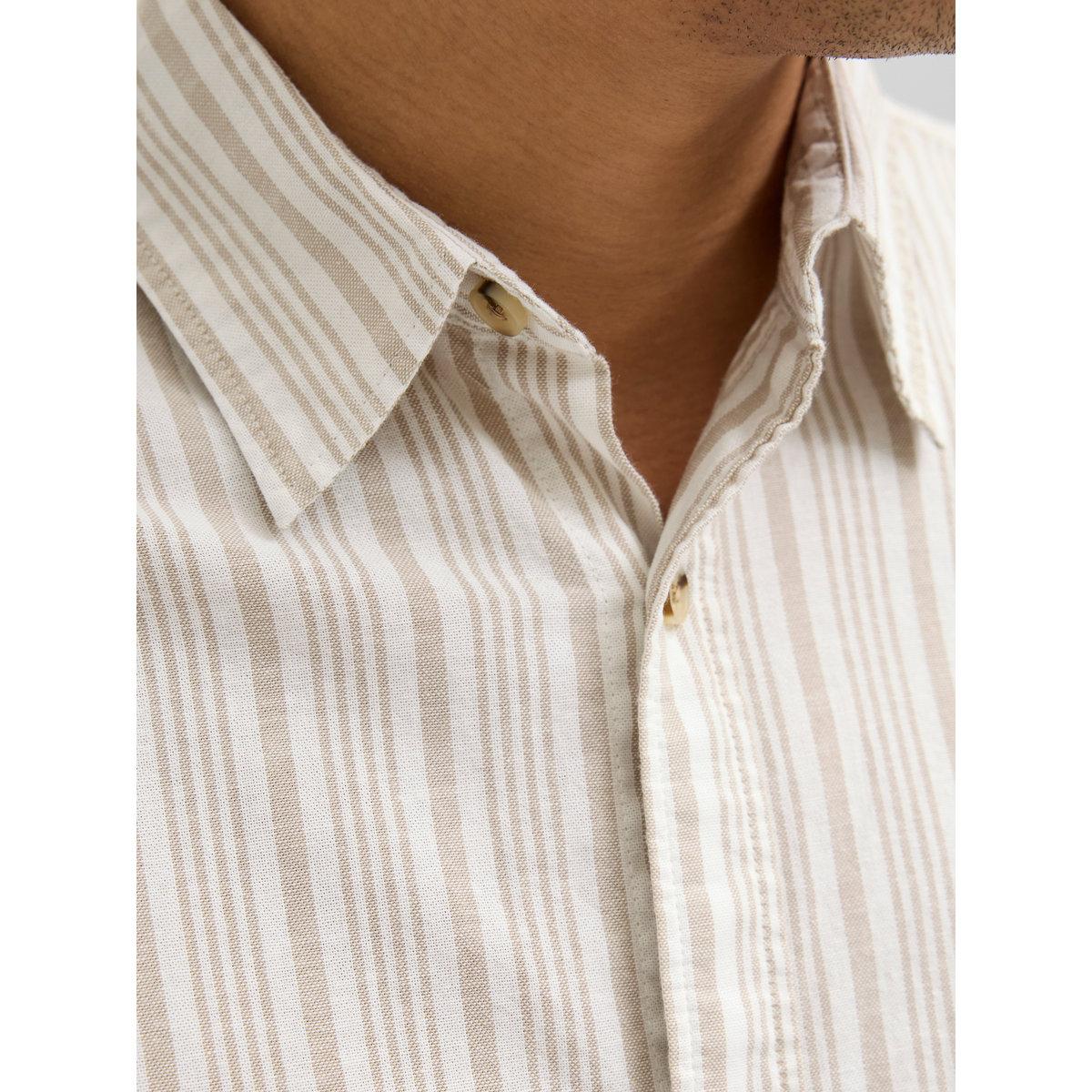 قميص مخطط بقصة عادية وياقة سبريد-men-clothing-shirts-image-5