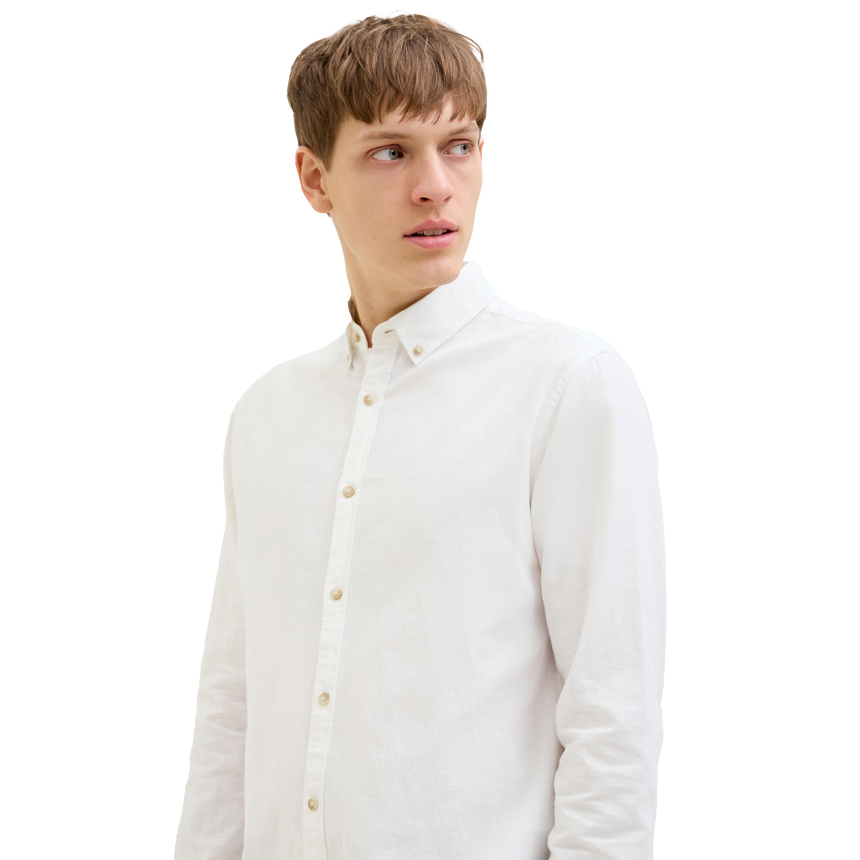REBEL X Styli Moss Sunny Plain Long Sleeve Regular Fit Shirt-men-clothing-shirts-image-2